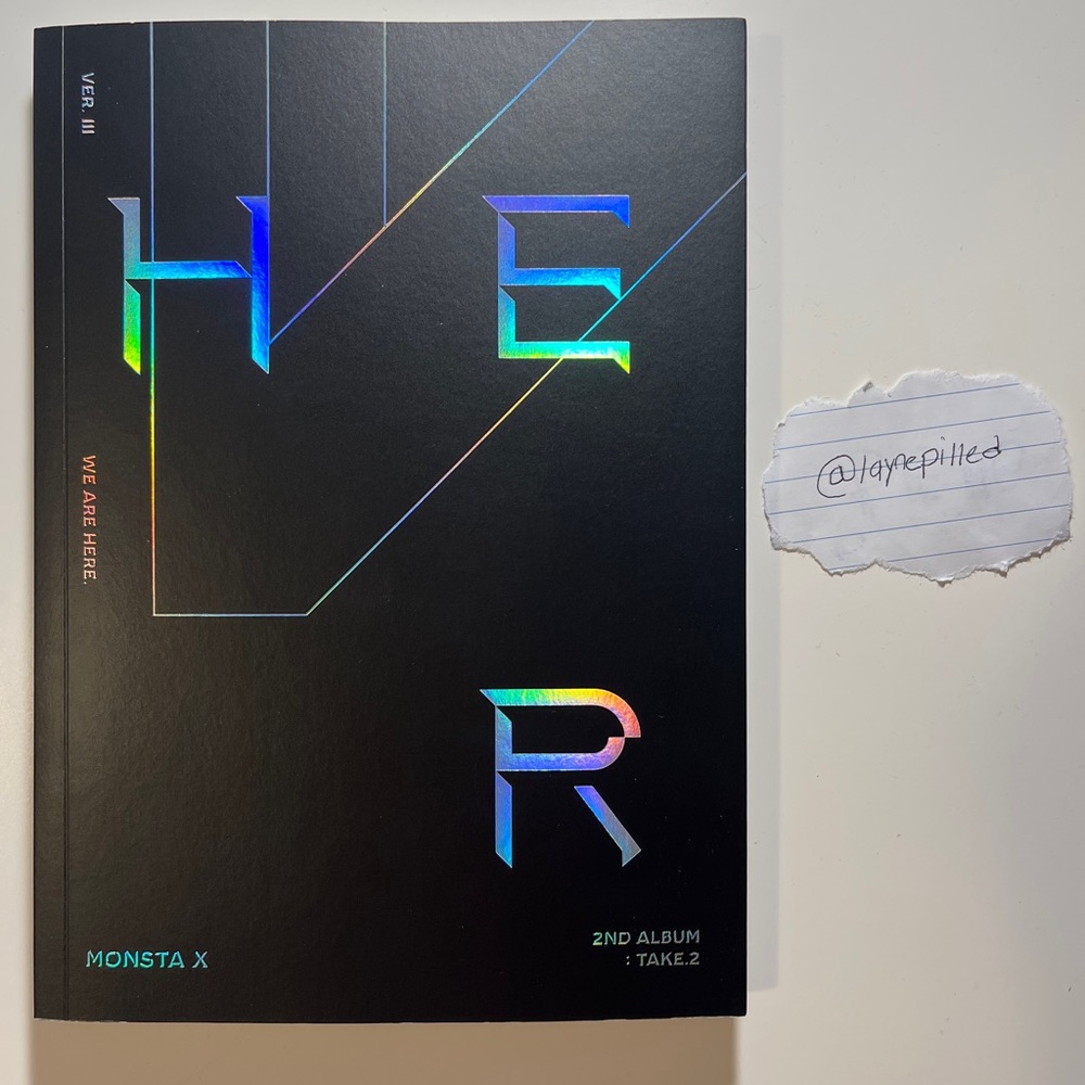 Monsta X 2nd Album Take.2 VER THREE